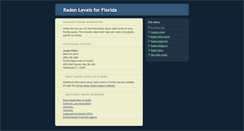 Desktop Screenshot of fl-radon.info